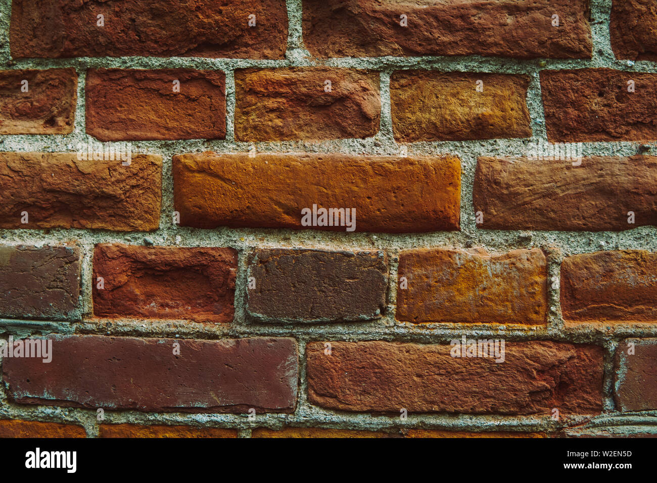 Close up image of old brick wall. Background Stock Photo - Alamy
