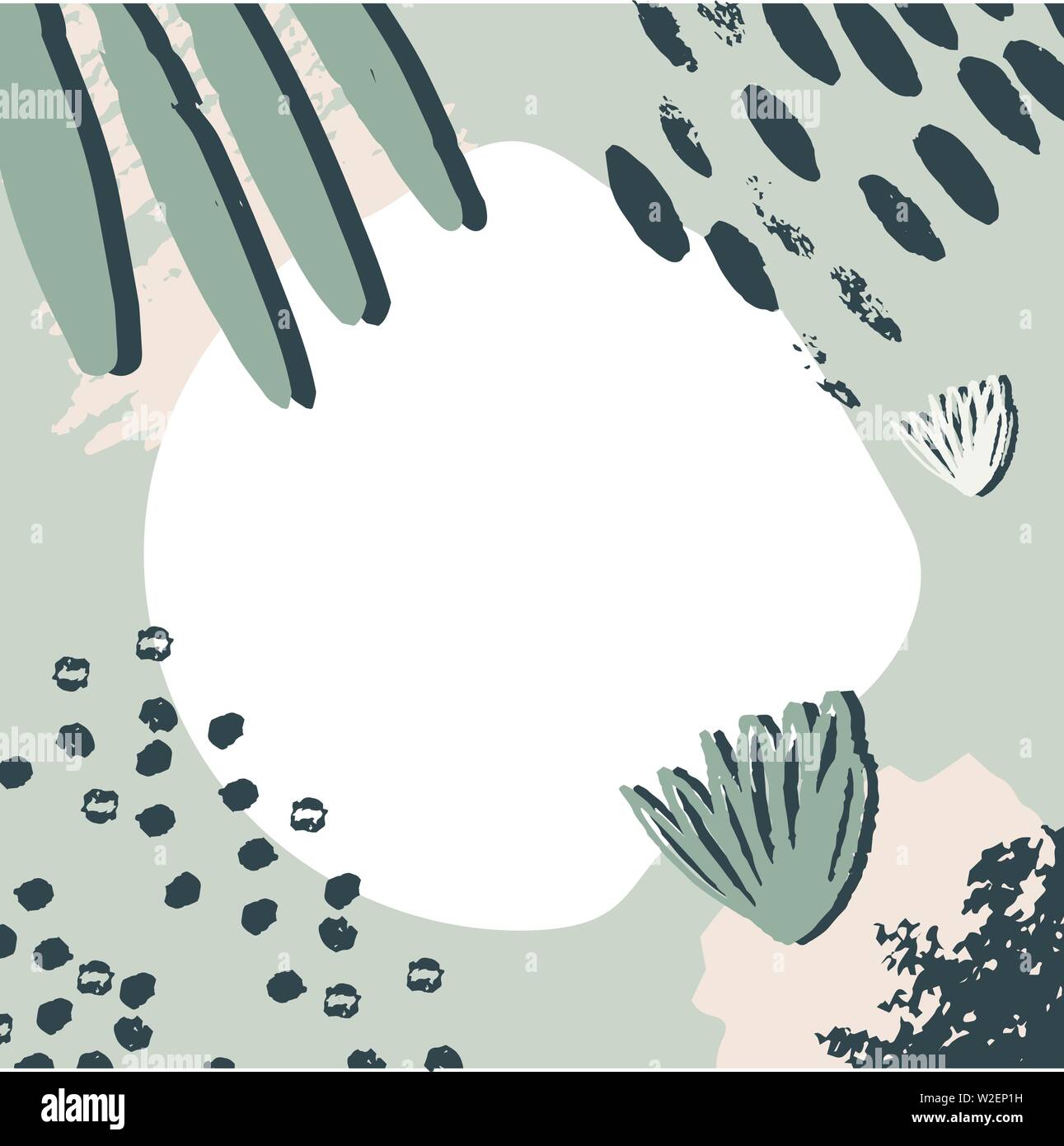 Modern and stylish textile, gift wrap, wall art, packaging and branding design. Artwork Stock Vector