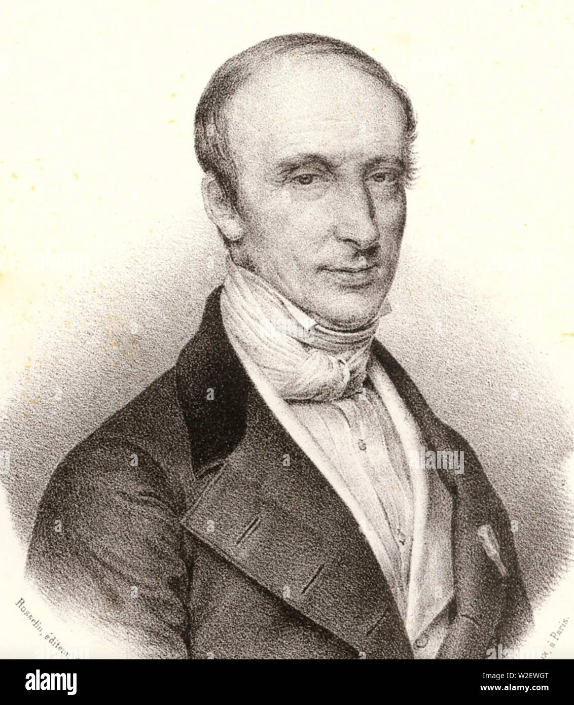 Series Great Scientistsaugustinlouis Cauchy French Mathematician Stock