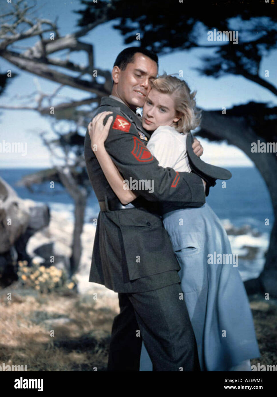 In Love And War 1958 th Century Fox Film With Hope Lange And Jeffrey Hunter Stock Photo Alamy