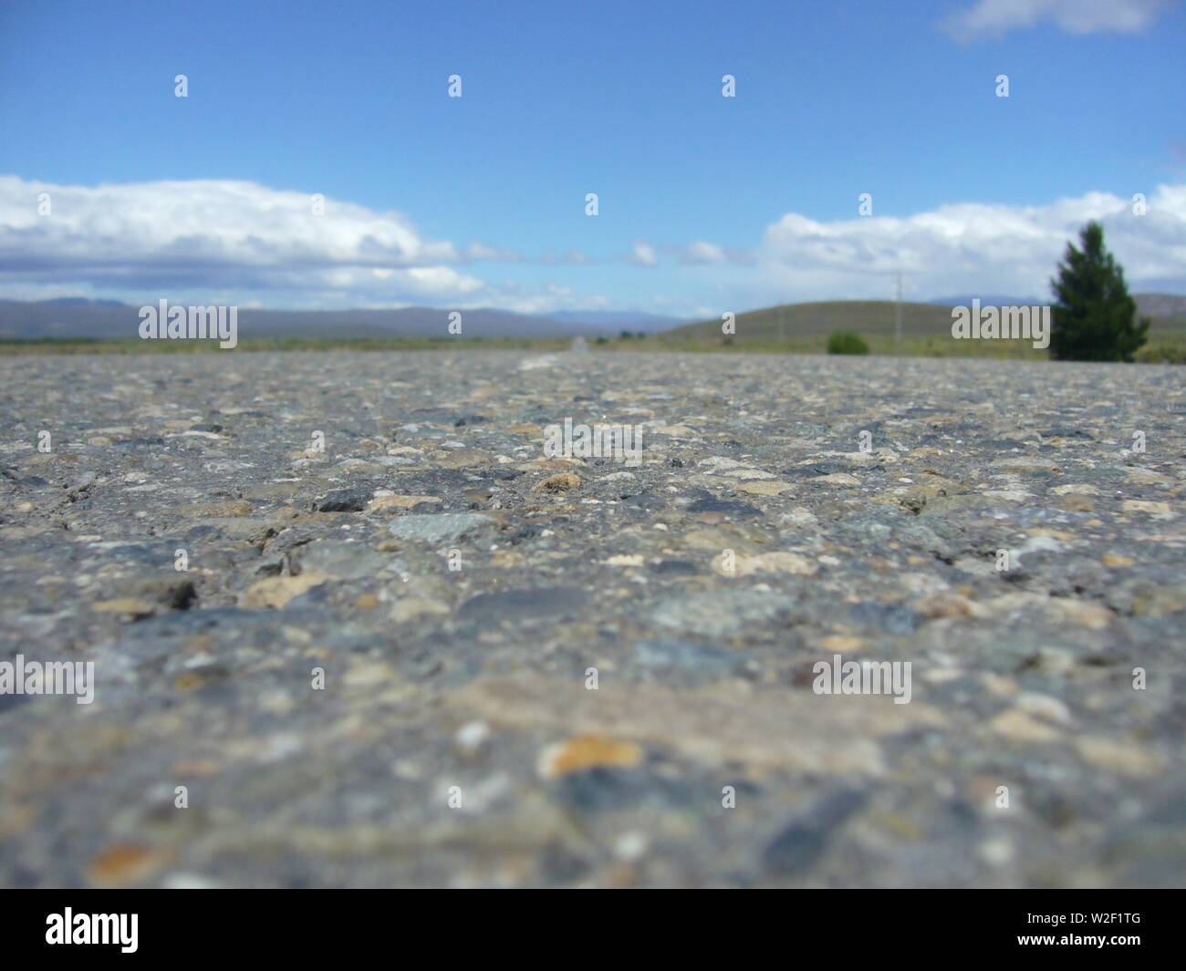 Patagonian Road Stock Photo