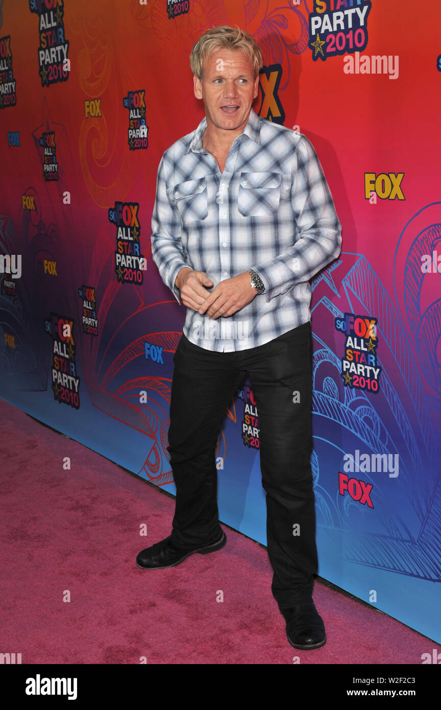 LOS ANGELES, CA. August 02, 2010: Chef Gordon Ramsay - star of 