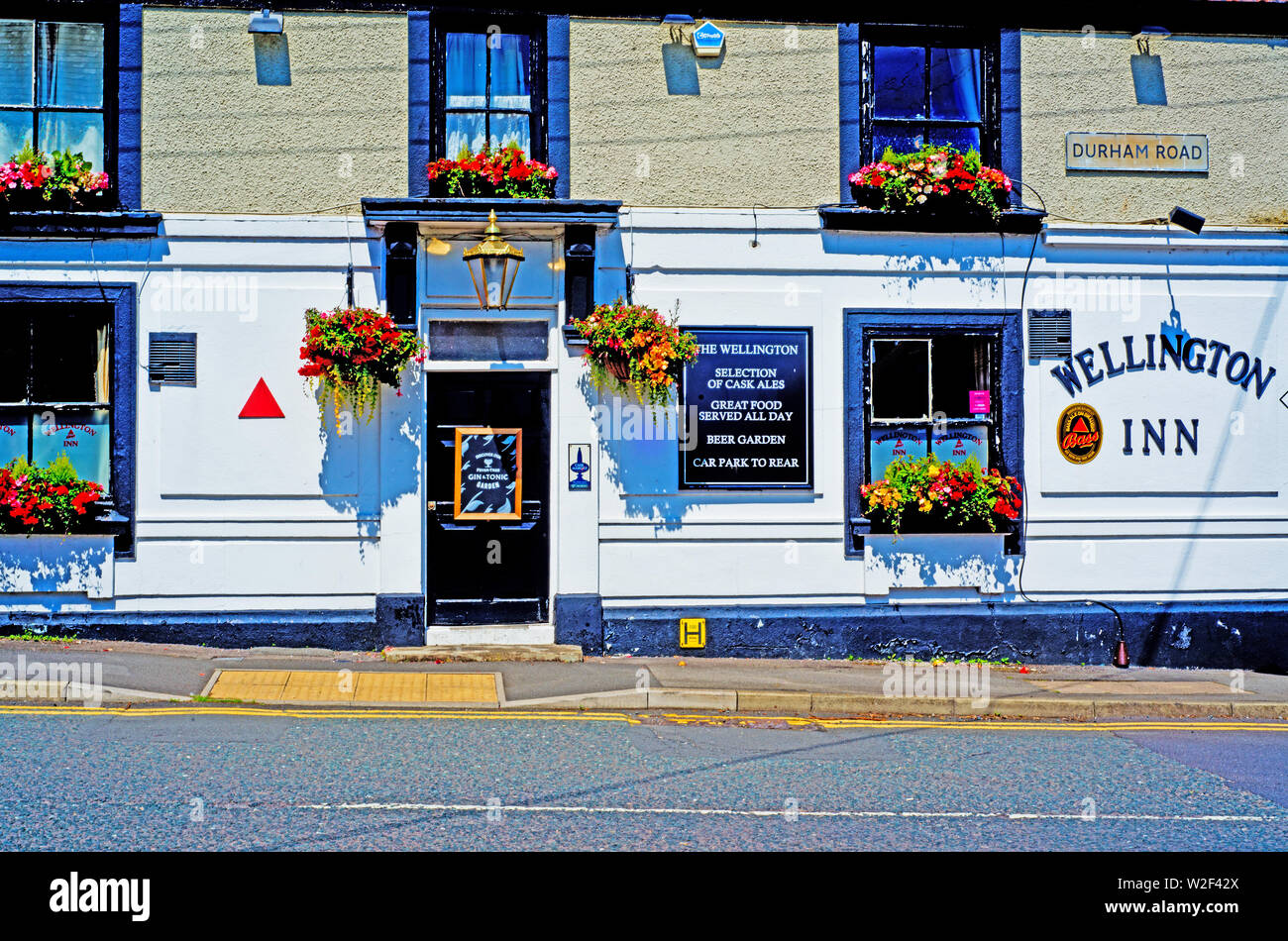 The Wellington, Wolviston, Billingham on Tees, Cleveland, England Stock