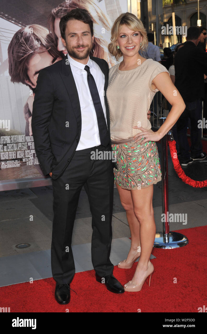 Charlie Day & Wife Mary Elizabeth Ellis Los Angeles Premiere of