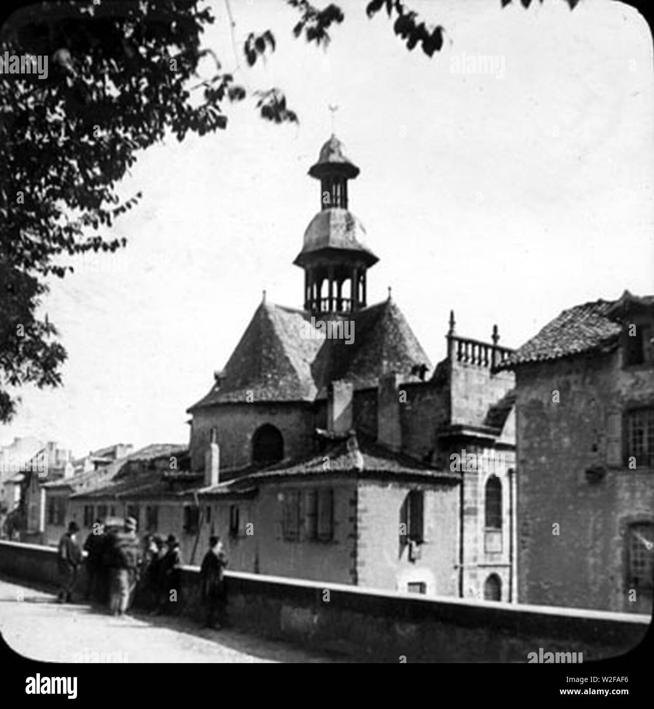 Chapelle des Pénitents-Noirs XVIIe siècle Villefranche-de-Rouergue. Stock Photo