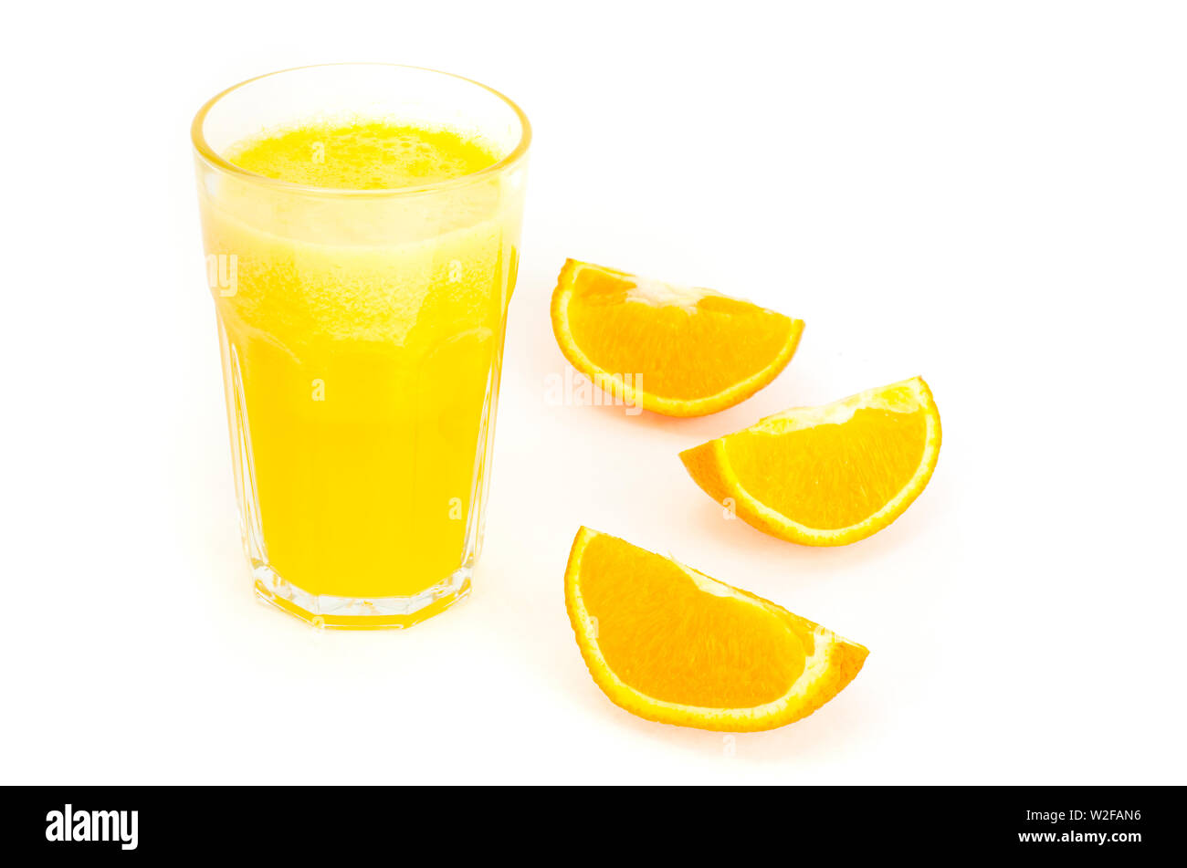 Fresh orange juice with pulp, healthy food Stock Photo Alamy