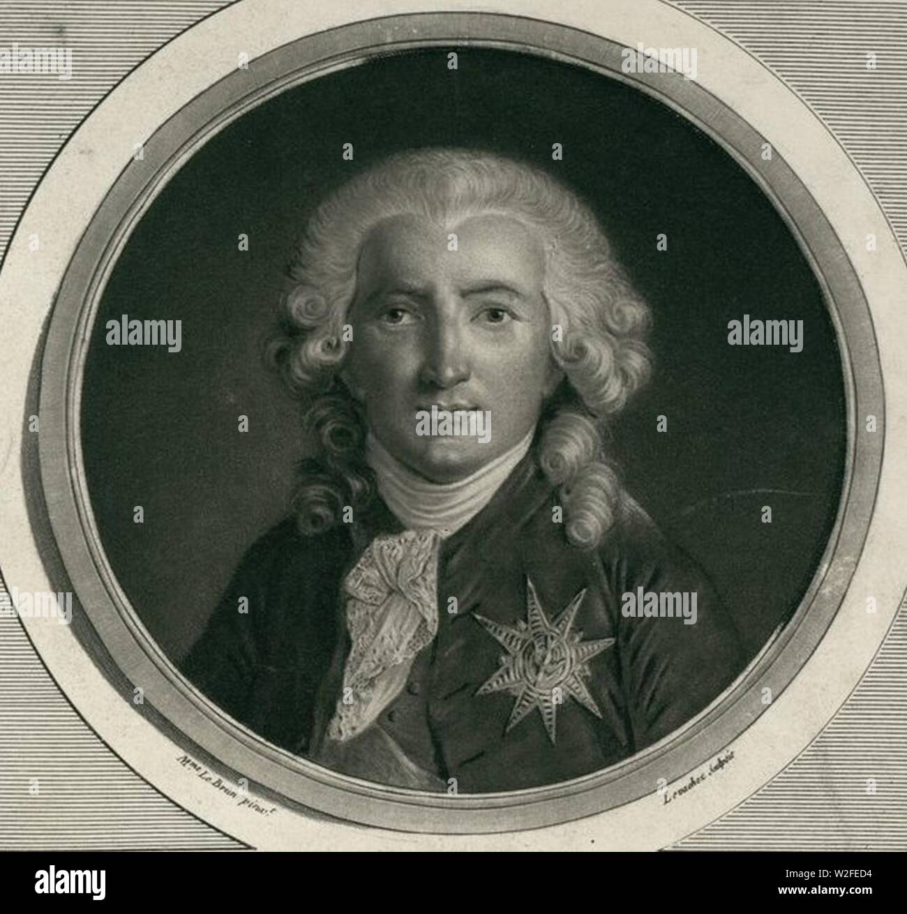 Charles Alexandre de Calonne Stock Photo Alamy