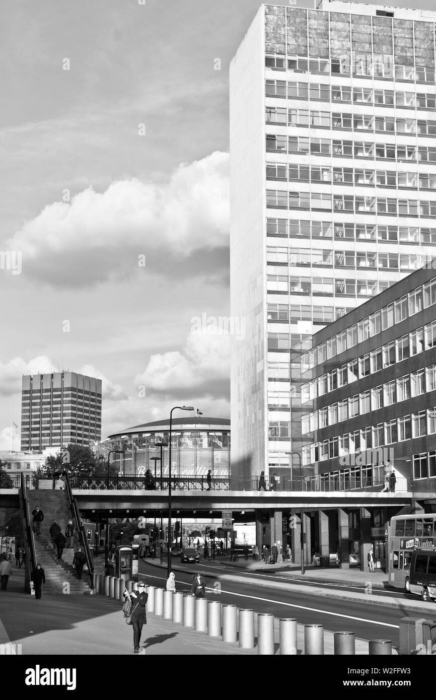 Shell Centre Belvedere Road Stock Photo