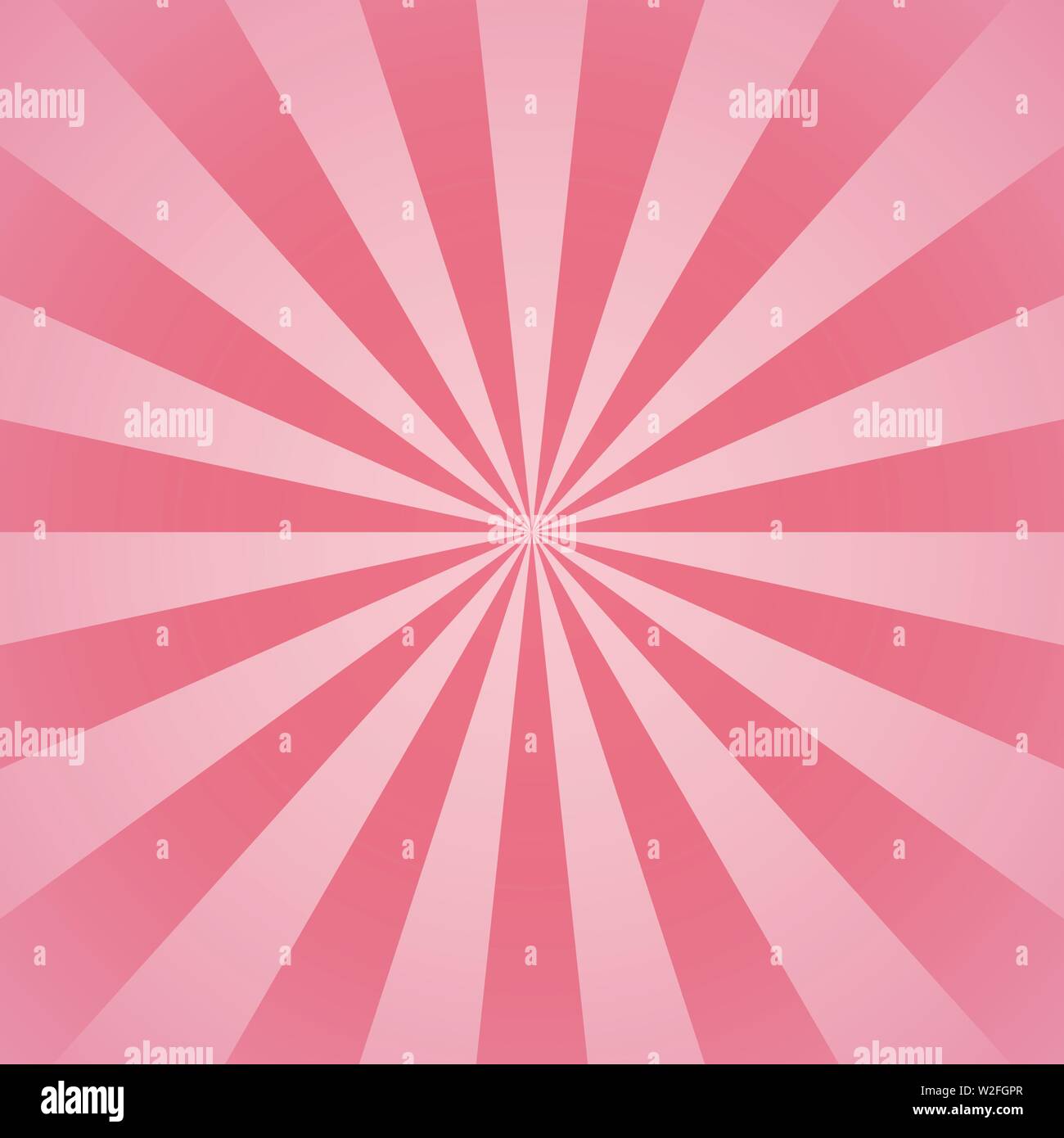 Pink beams and rays abstract girly vector illustration radial lines background Stock Vector
