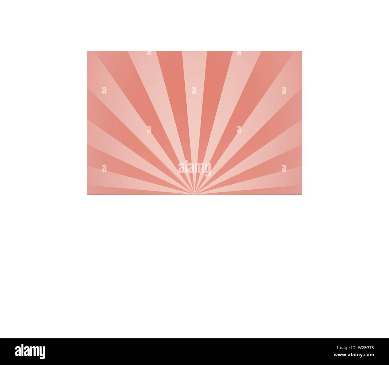 Pink beams and rays abstract vector illustration radial lines girly background Stock Vector