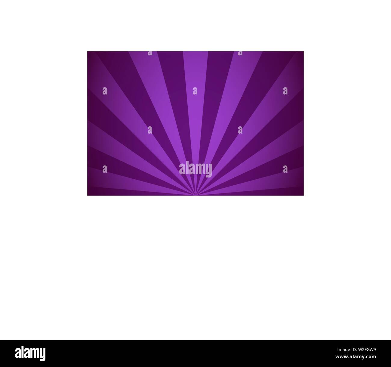 Violet rays abstract vector illustration radial lines background Stock Vector