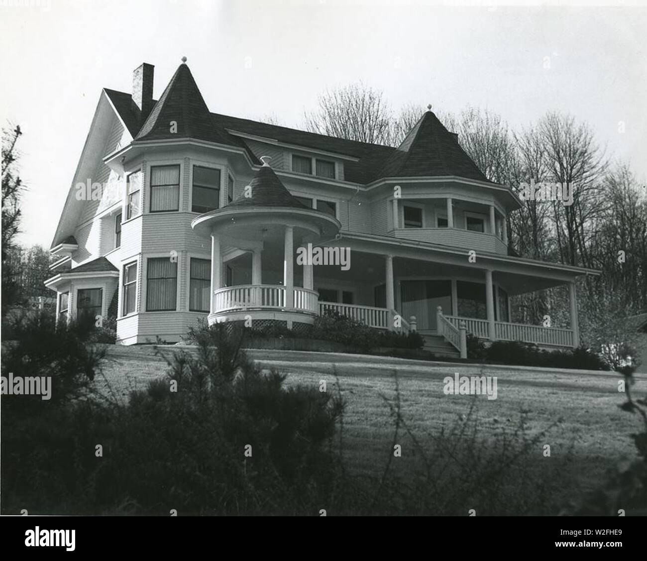 Charles F Nelson House, Olalla, WA Stock Photo Alamy