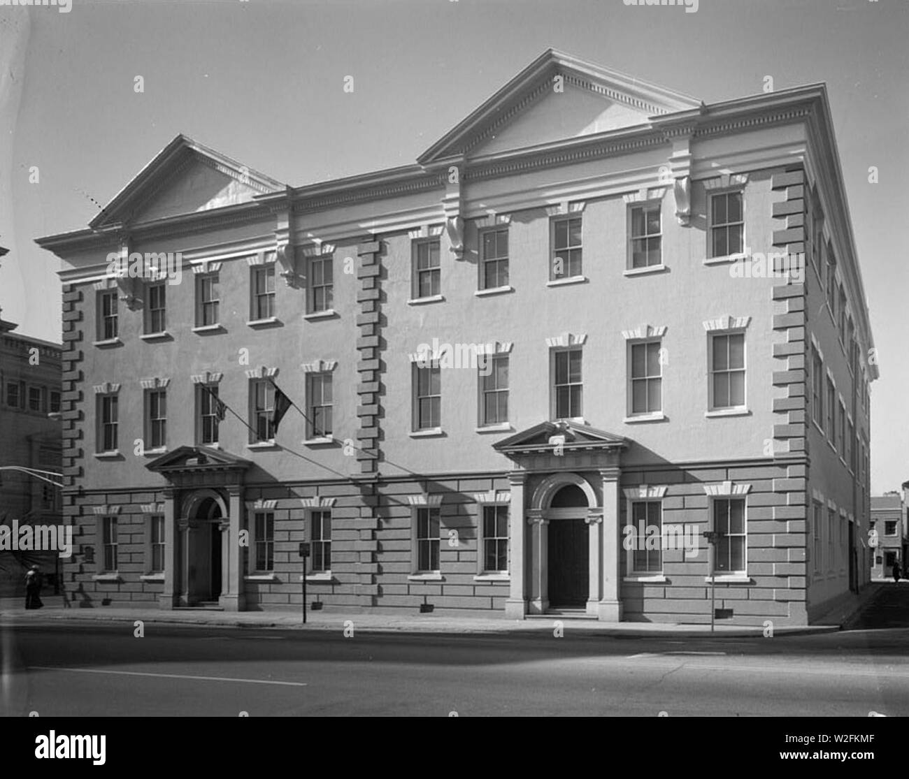 Charleston County Courthouse HABS 1977. Stock Photo