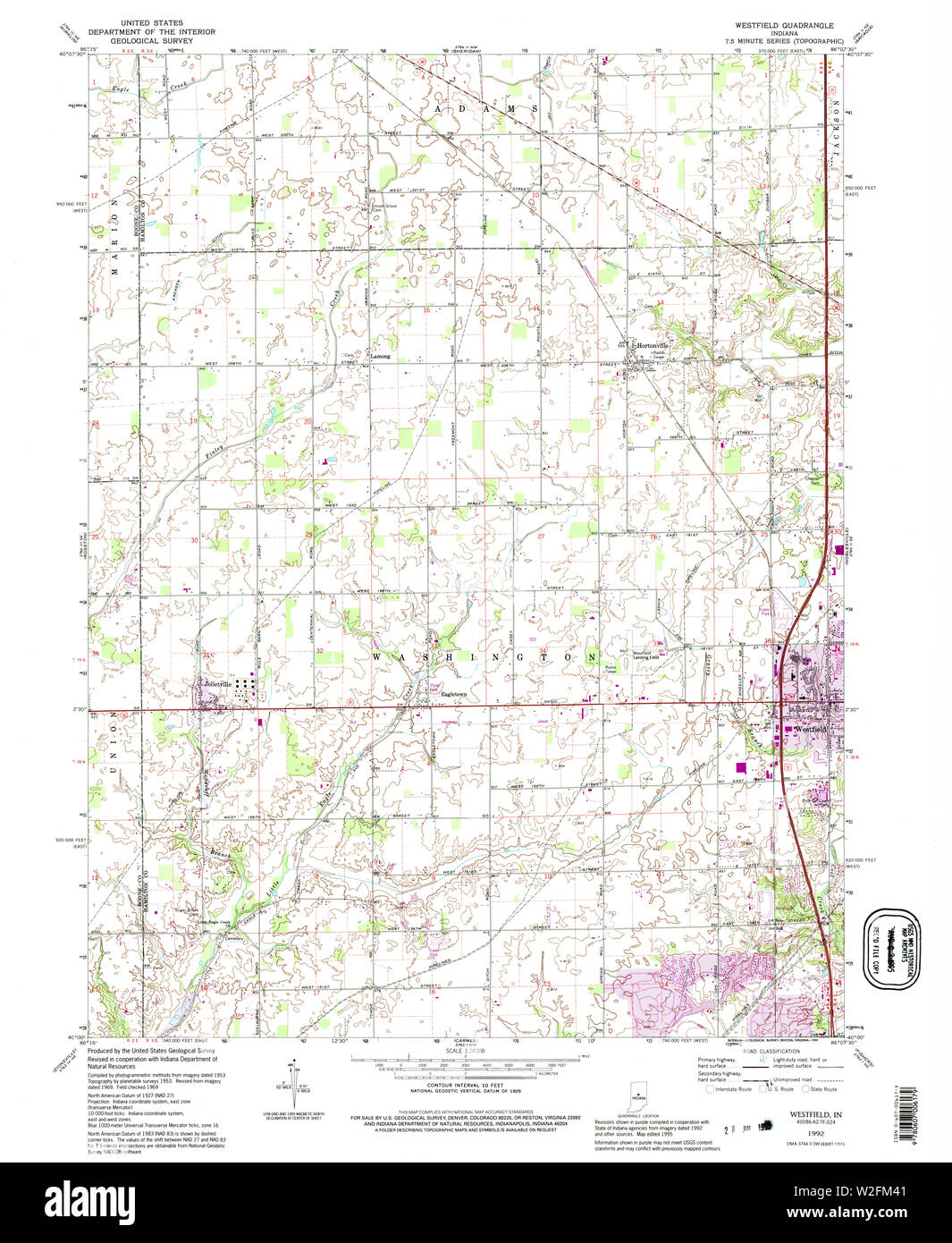 Map of westfield hires stock photography and images Alamy
