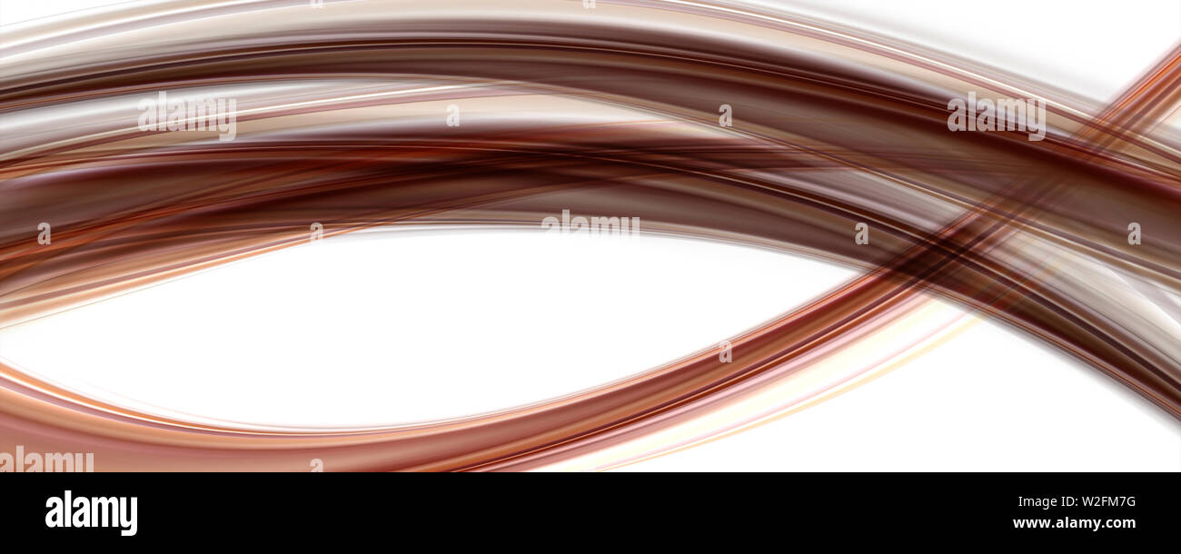 Abstract elegant wave panorama design with space for your text Stock ...