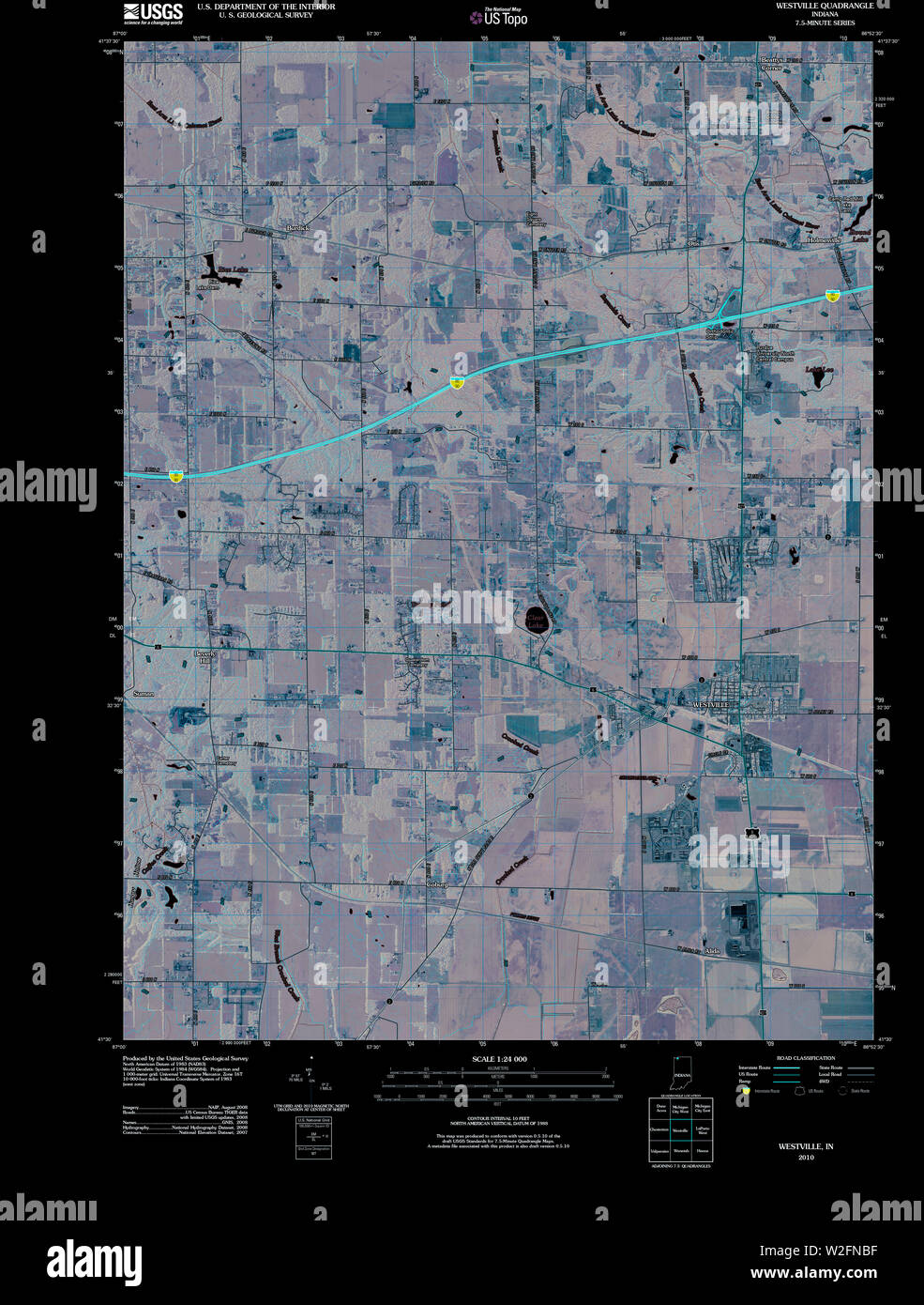 Map of westville hires stock photography and images Alamy