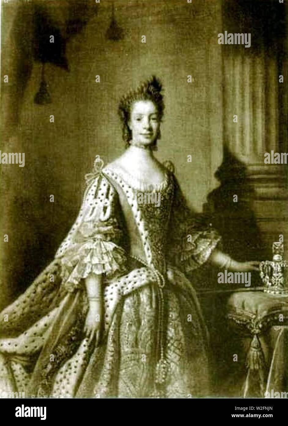 Charlotte MecklenburgStrelitz Stock Photo Alamy