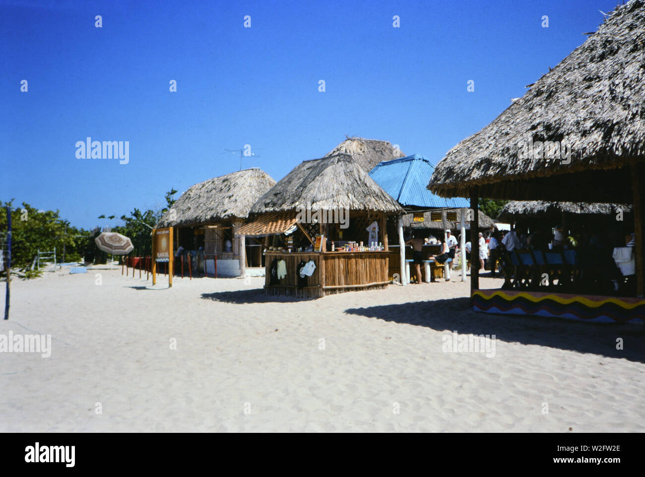 Playa Sol - A beach club / resort in the mid-1980s (possibly in Cozumel  Stock Photo - Alamy