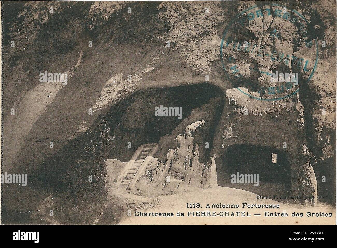 Chartreuse De Pierre Chatel Fr 01 Carte Postale Entree Des Grottes B Stock Photo Alamy Chartreuse De Pierre Chatel Fr 01 Carte Postale Entree Des Grottes B Stock Photo Alamy