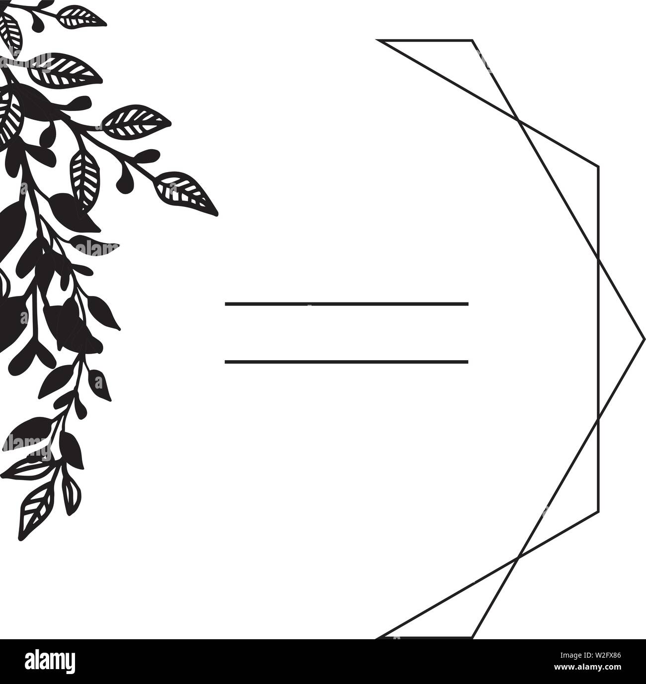 Vector illustration various beauty of wreath frame with design of card ...