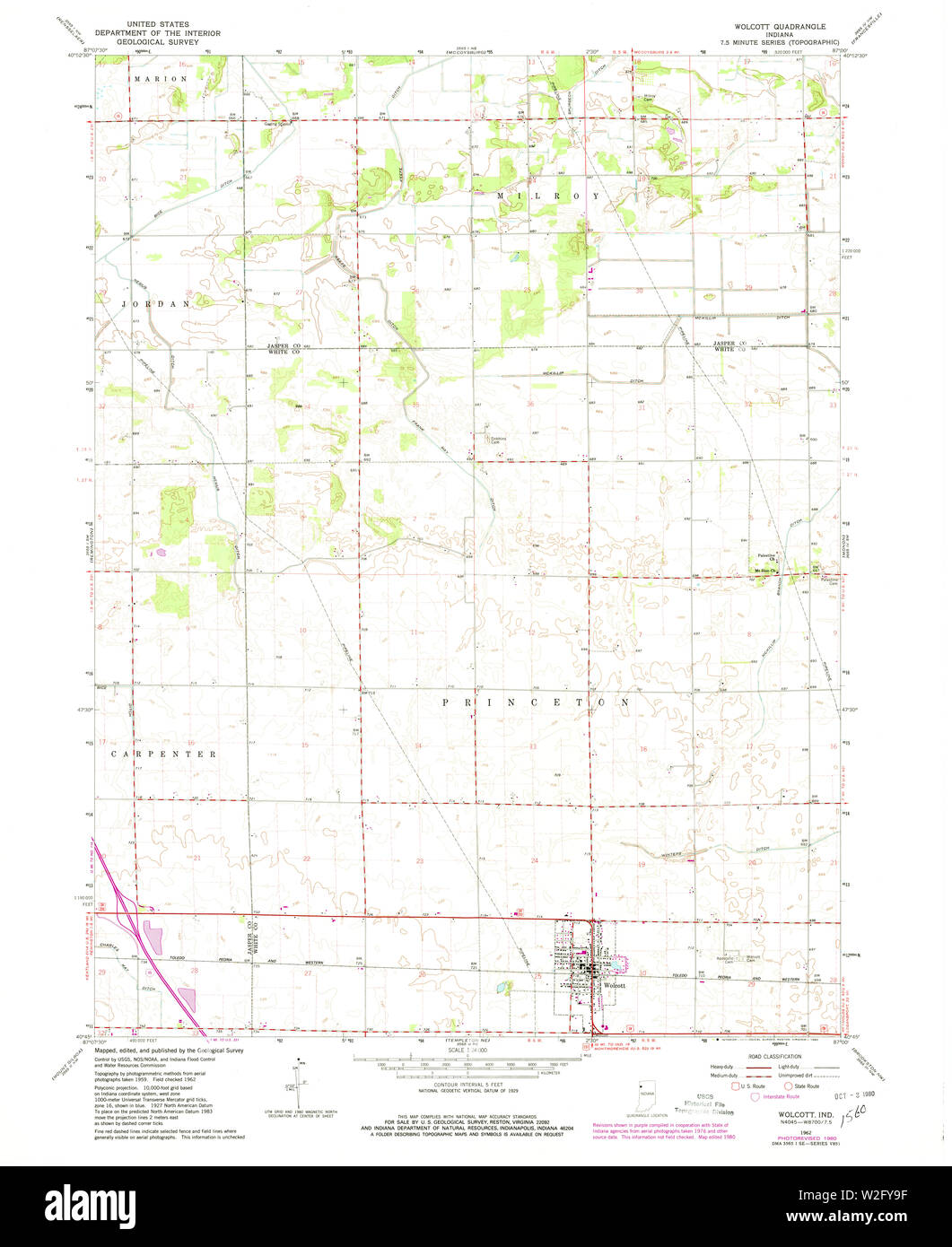 Map of wolcott hires stock photography and images Alamy