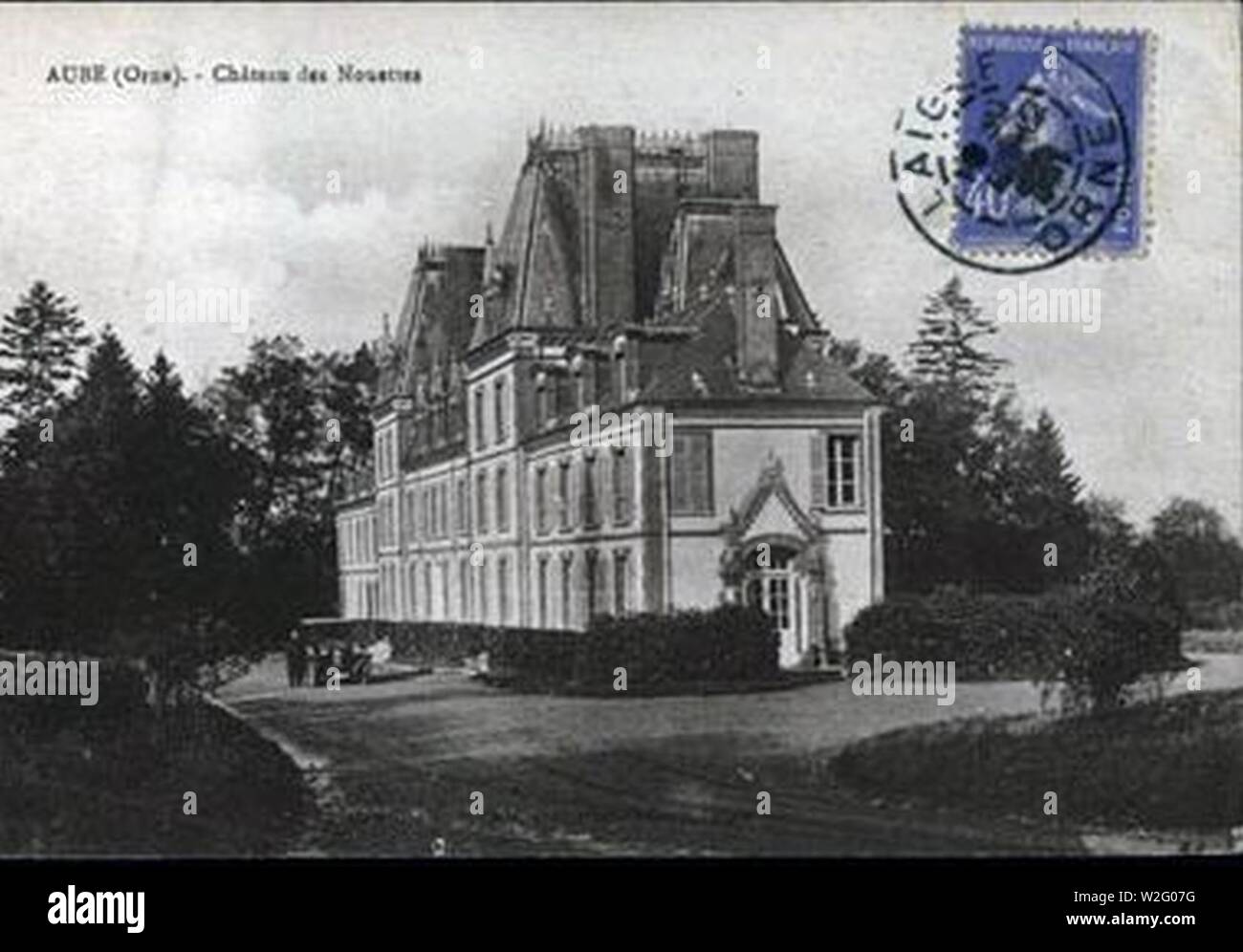 ChateaudesNouettesAUBE1 Stock Photo Alamy