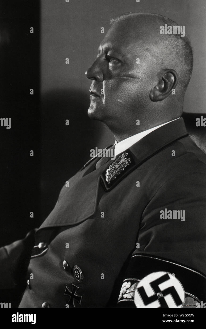 Eva Braun Collection (devet) - High ranking Nazi party official Adolf Wagner ca. late 1930s or early 1940s Stock Photo