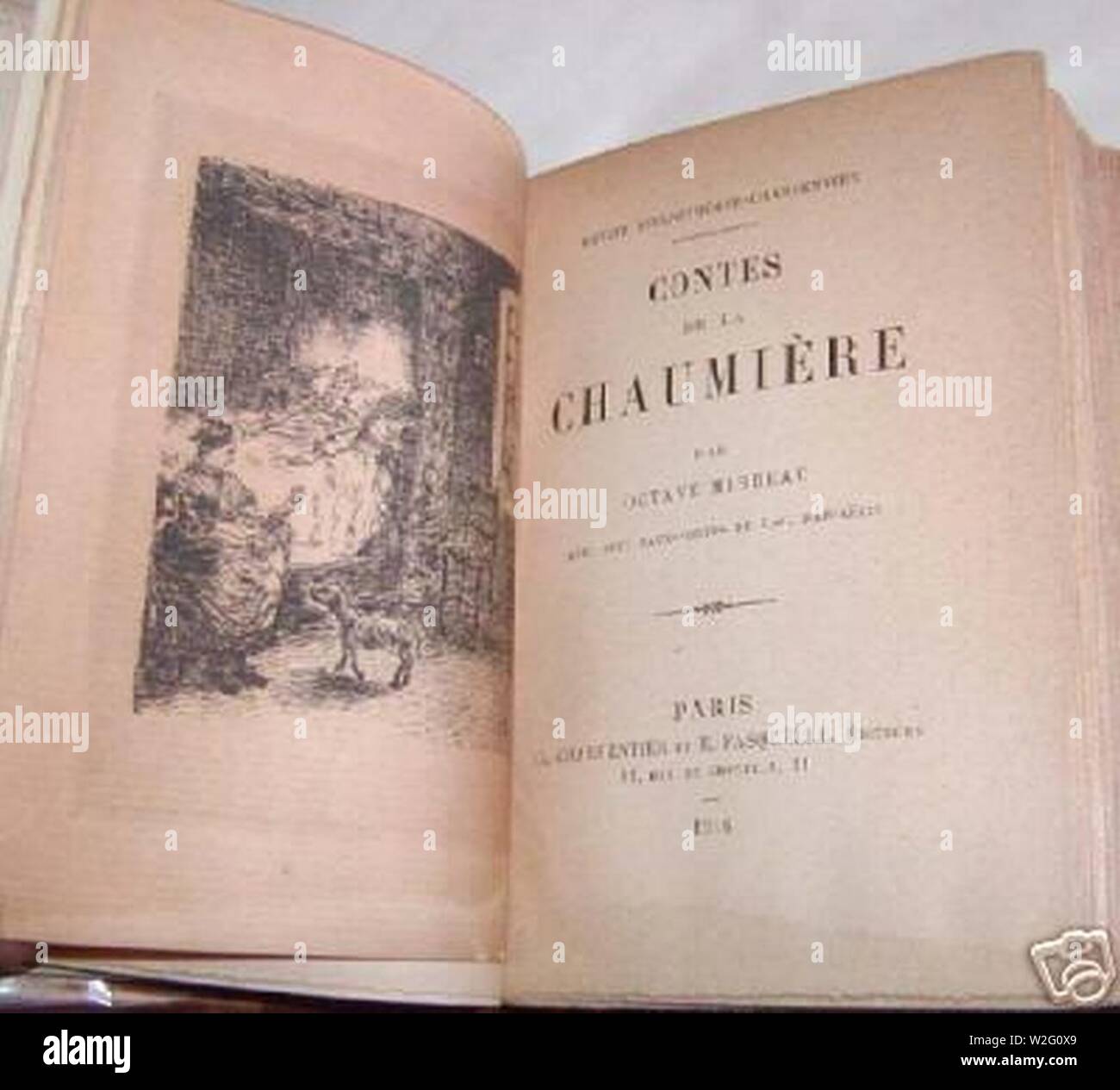 Chaumière. Stock Photo