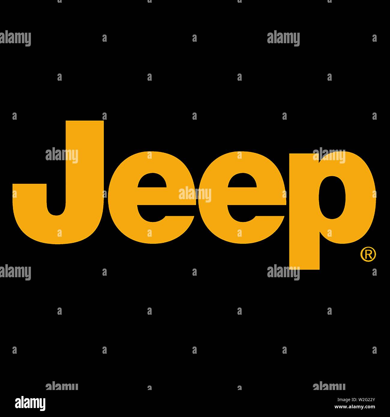 Logo, Jeep, car brand, Germany Stock Photo Alamy