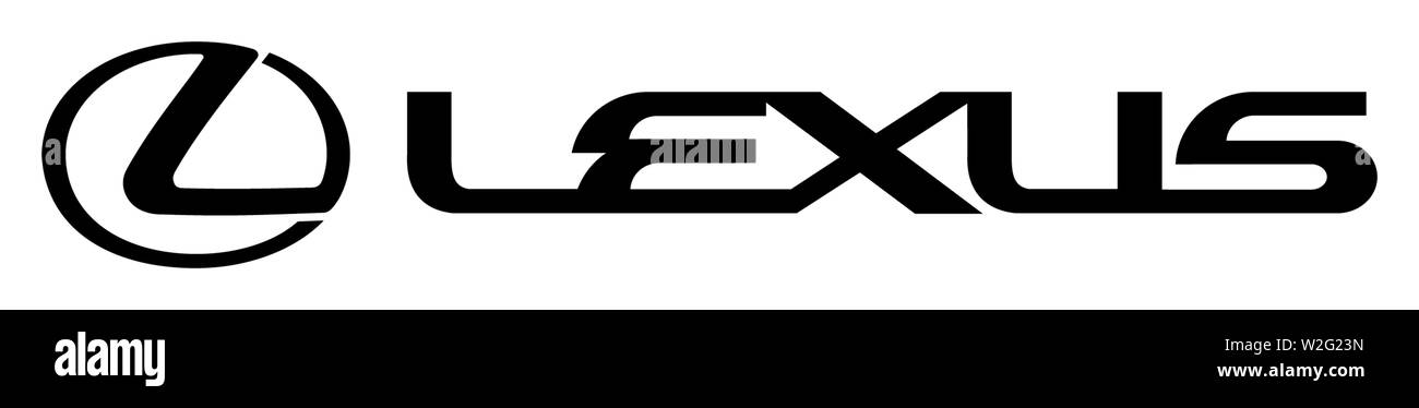 Logo, Lexus, automobile brand, Germany Stock Photo