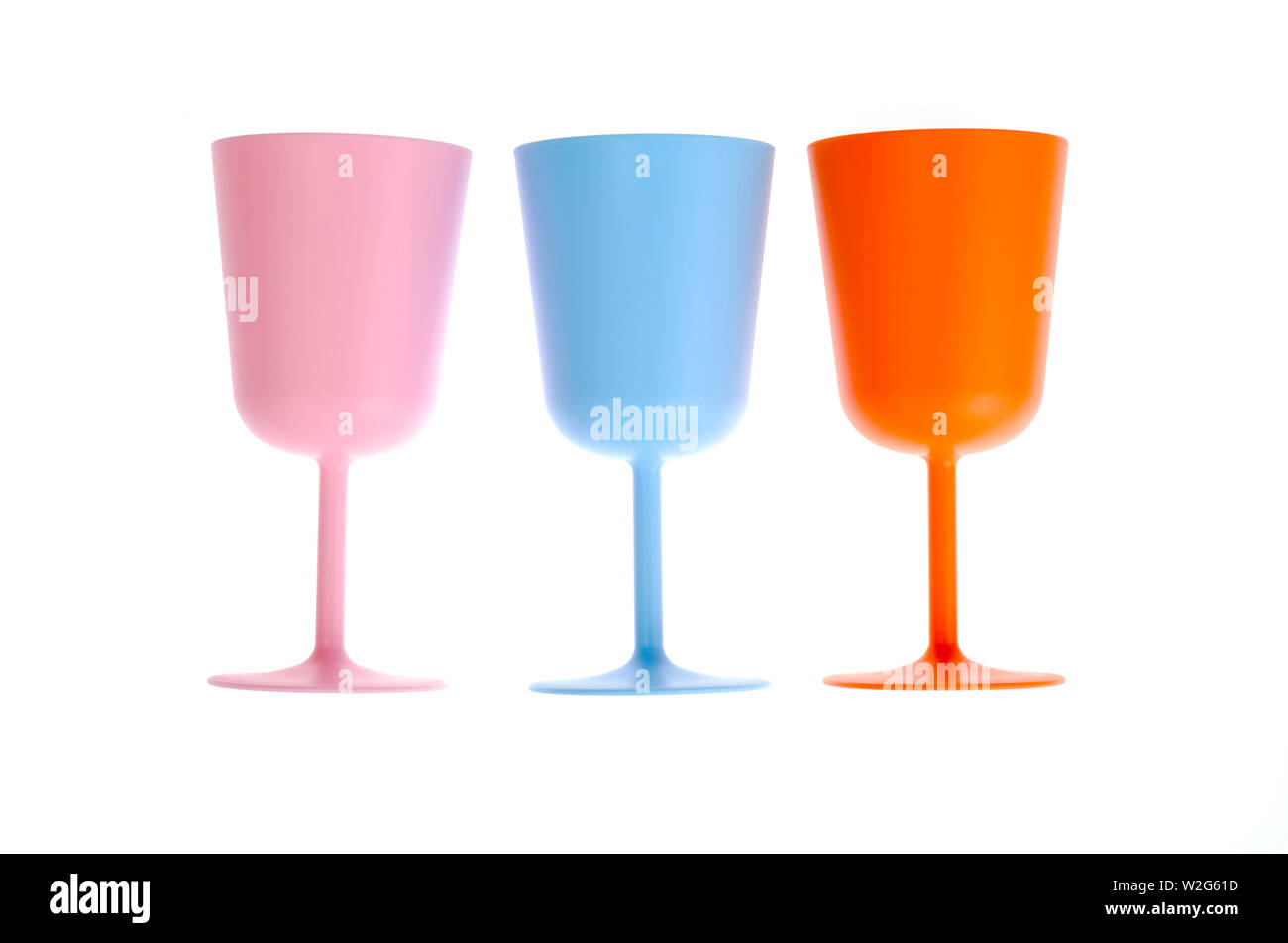 Plastic champagne glasses Cut Out Stock Images & Pictures Alamy