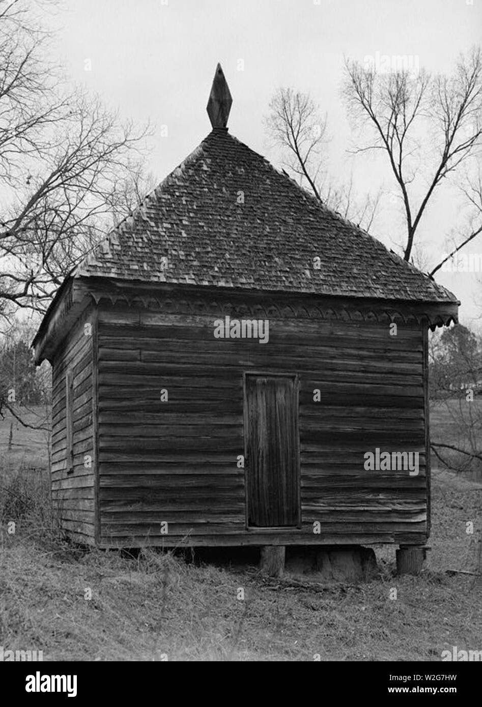 Chicken house at Blakely Plantation Stock Photo Alamy