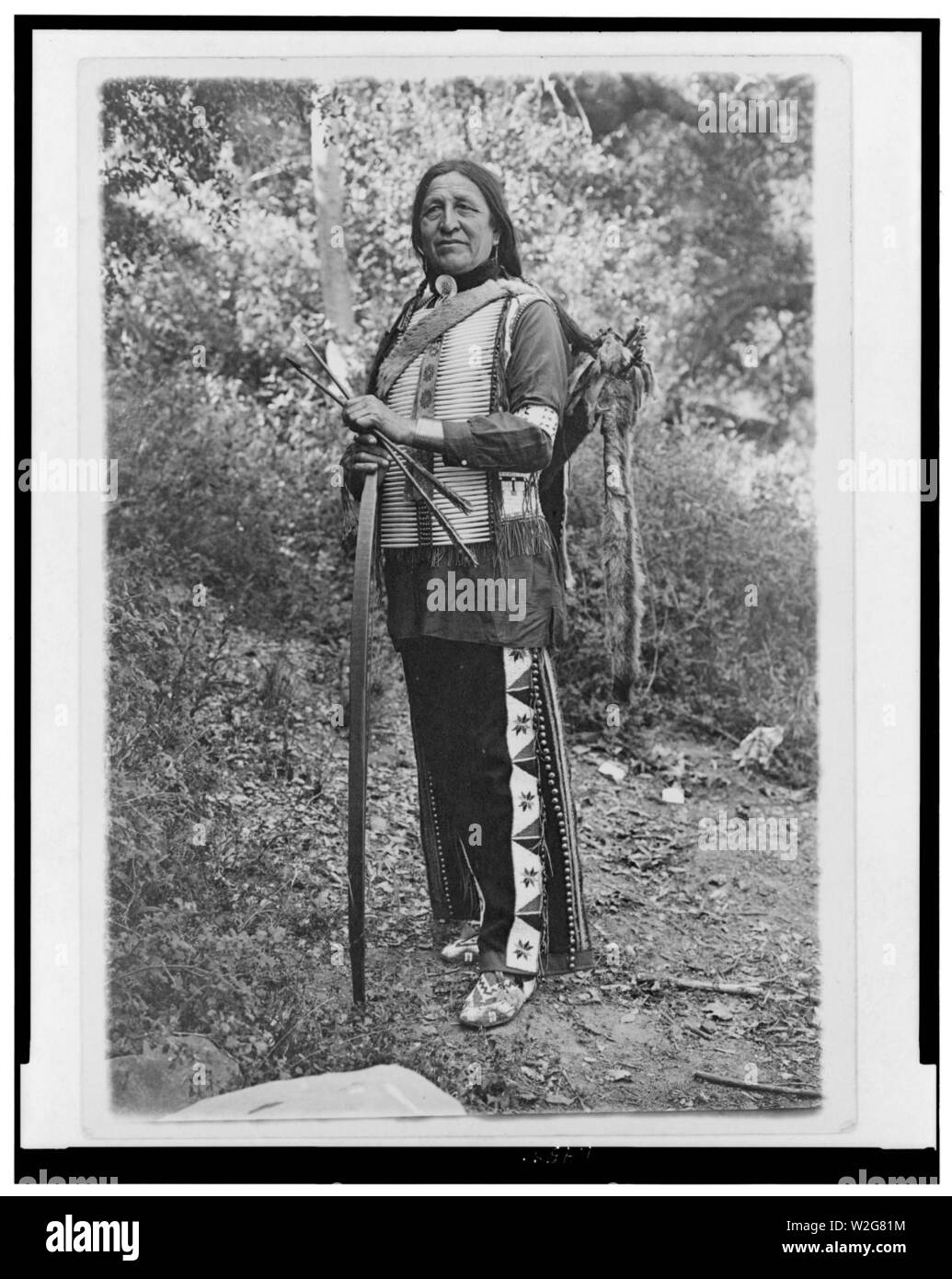 Chief Standing Bear (possibly Luther Standing Bear) full-length ...