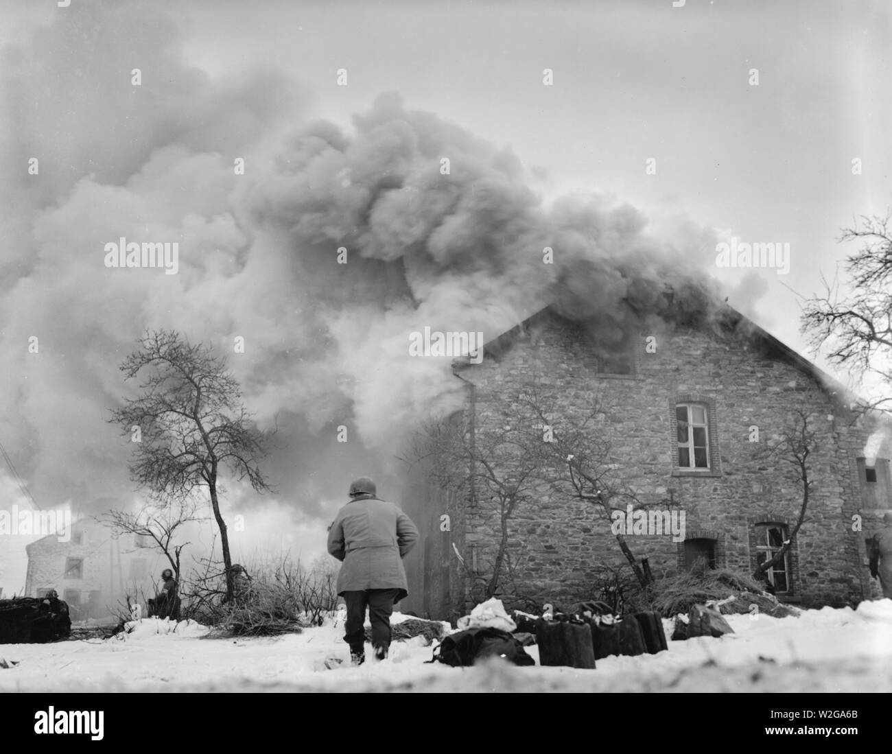 Burning down the house Black and White Stock Photos & Images Alamy