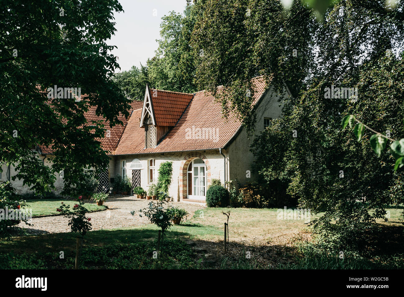 German architecture home farmhouse hires stock photography and images