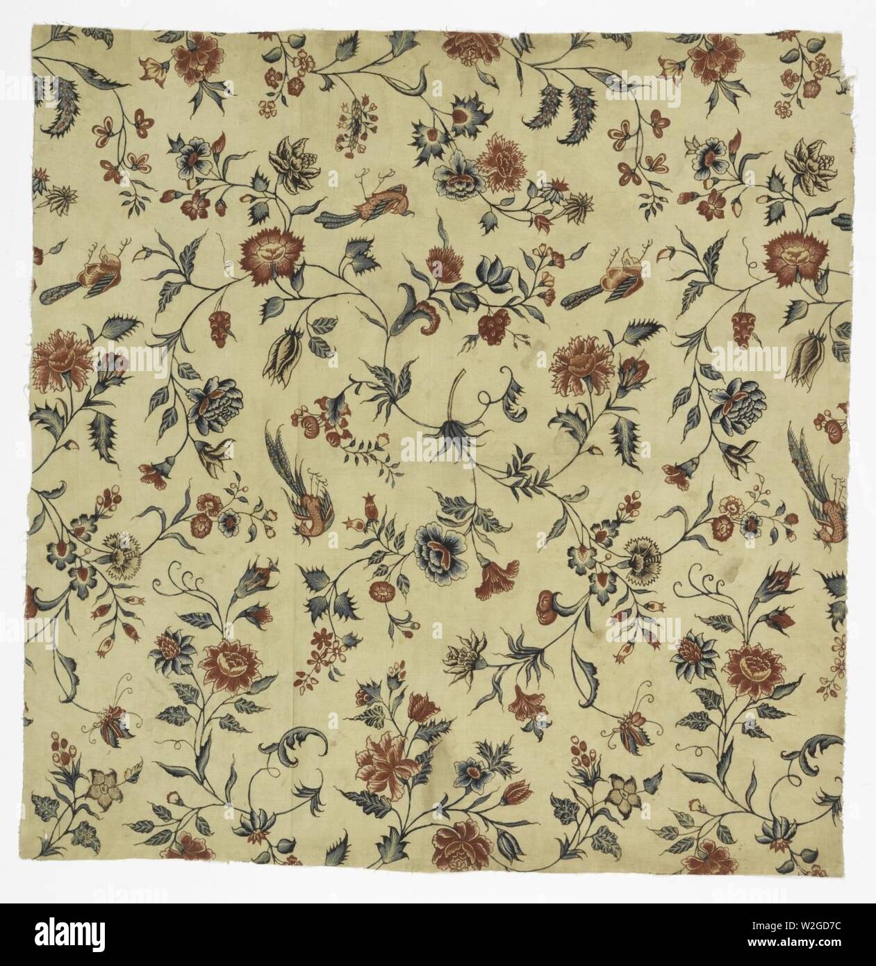 Chintz (India), 18th century Stock Photo - Alamy