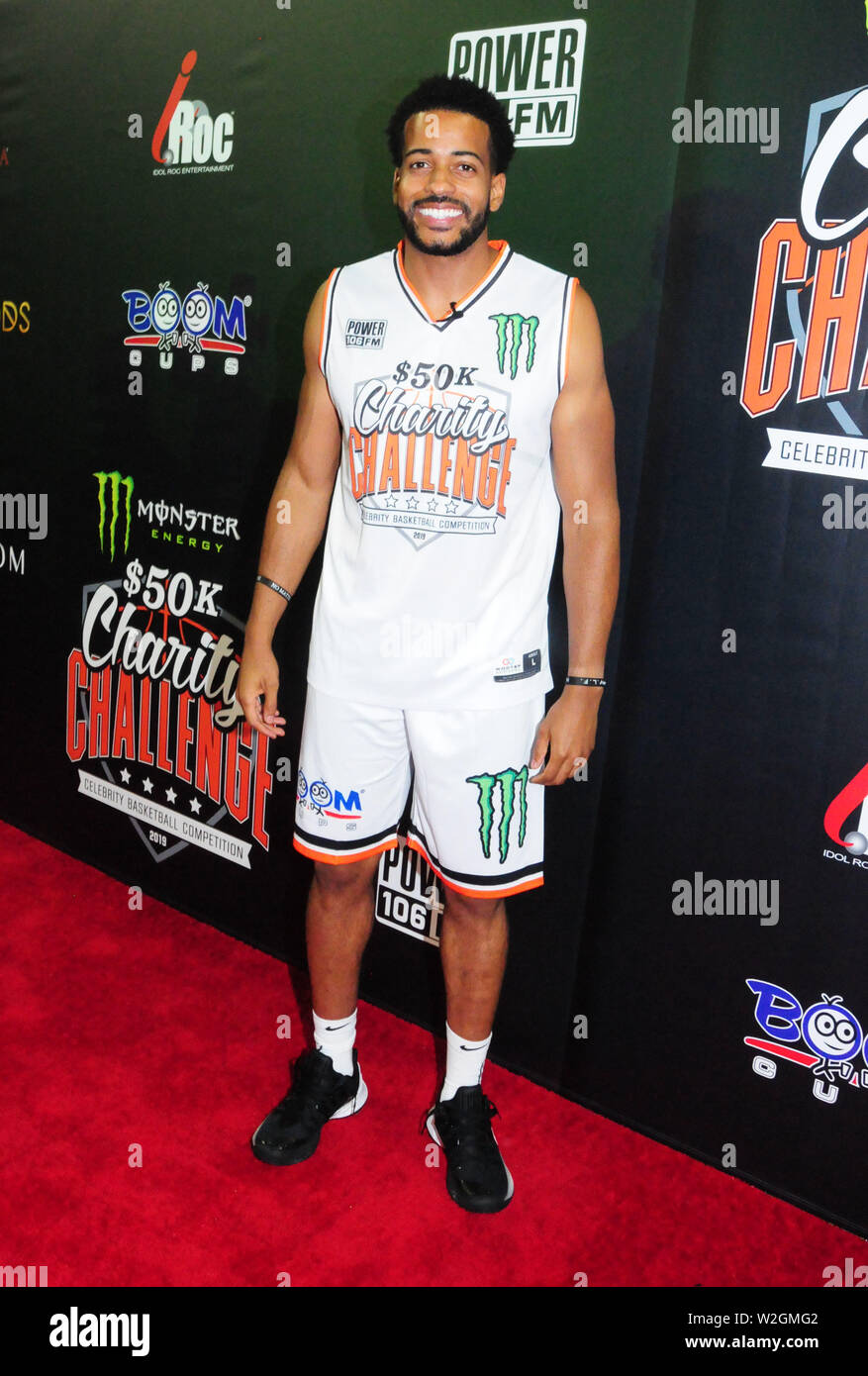Los Angeles, California, USA 8th July 2019 Reality Television personality Eric Bigger attends the 2nd Annual Monster Energy $50K Charity Challenge Celebrity Basketball Game on July 8, 2019 at UCLA Pauley Pavilion in Los Angeles, California, USA. Photo by Barry King/Alamy Live News Stock Photo