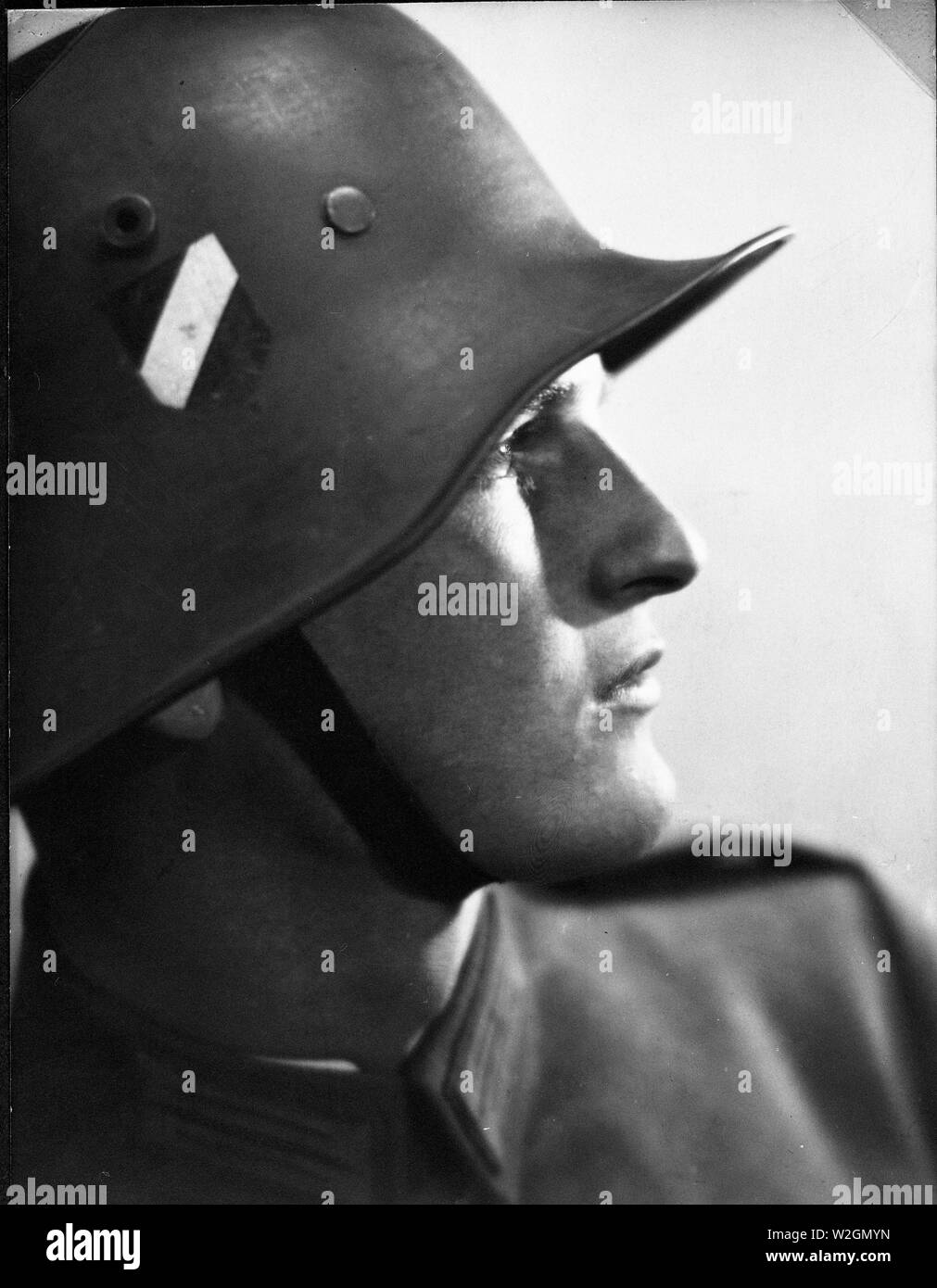 Eva Braun Photos - (album 1) -  Close up of German soldier ca. 1930s? Stock Photo