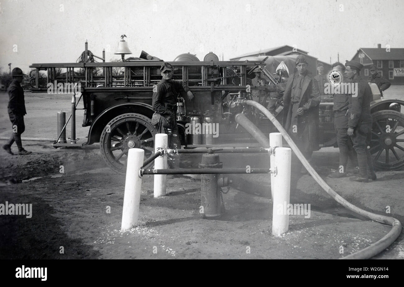 Fire Department, Camp Dix, N.J. American La France 750 gal. pumper