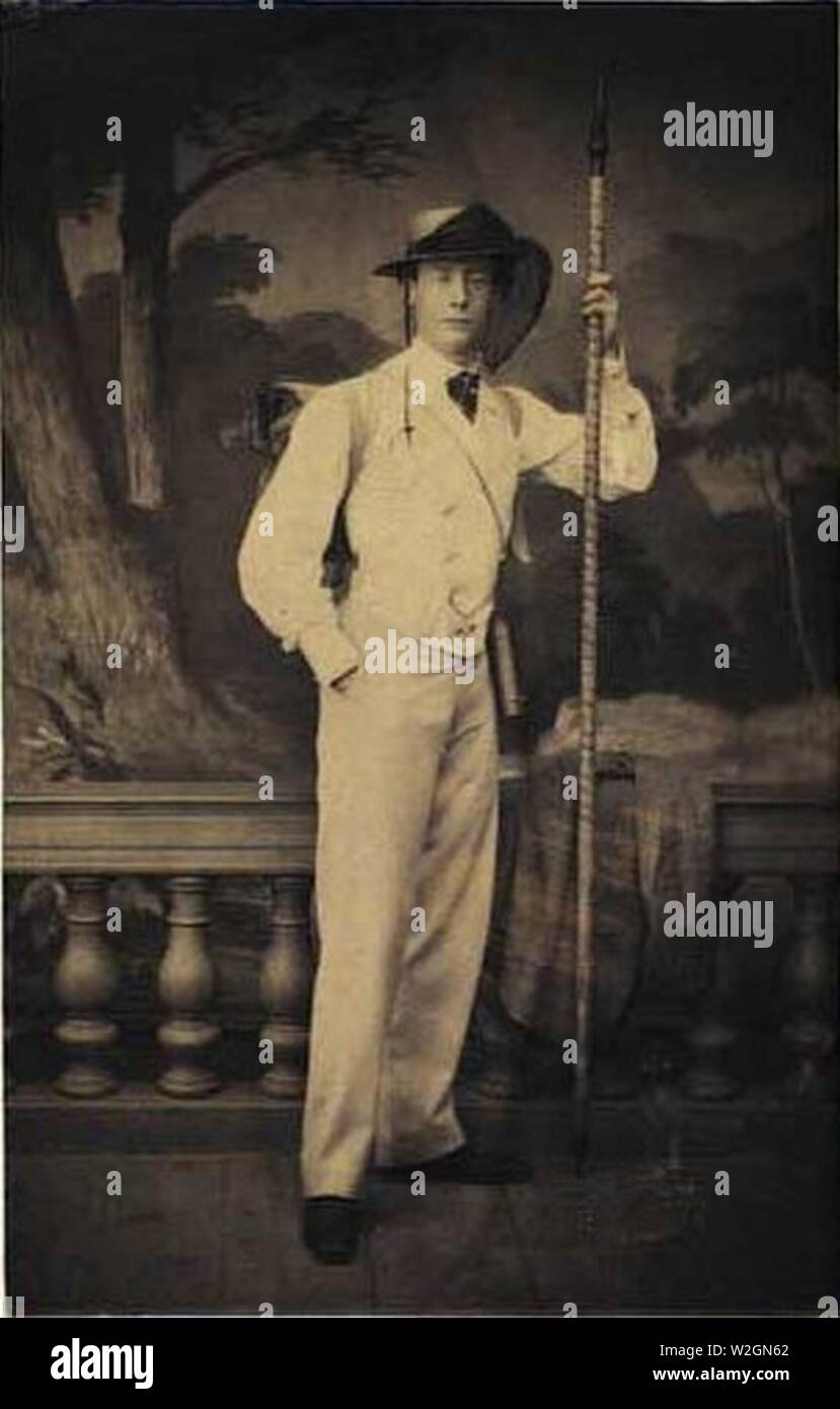 Christian Frederik DanneskioldSamsøe 18381914 by Vuagnat Stock Photo