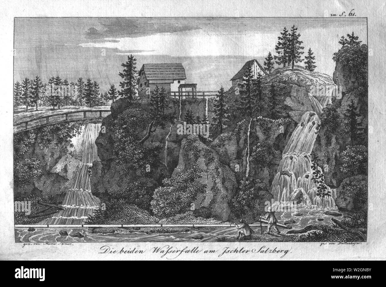 Christian Friedrich Traugott Duttenhofer, Die beiden Wasserfaelle am