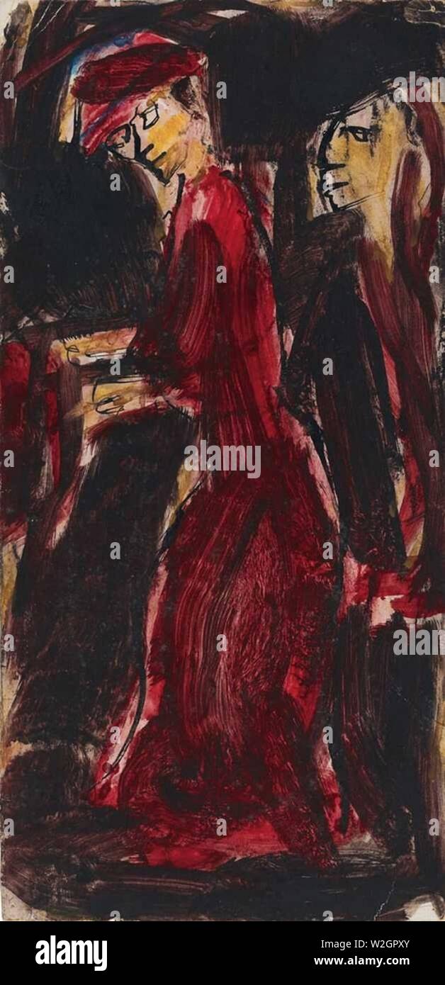 Frau in rot hi-res stock photography and images - Alamy