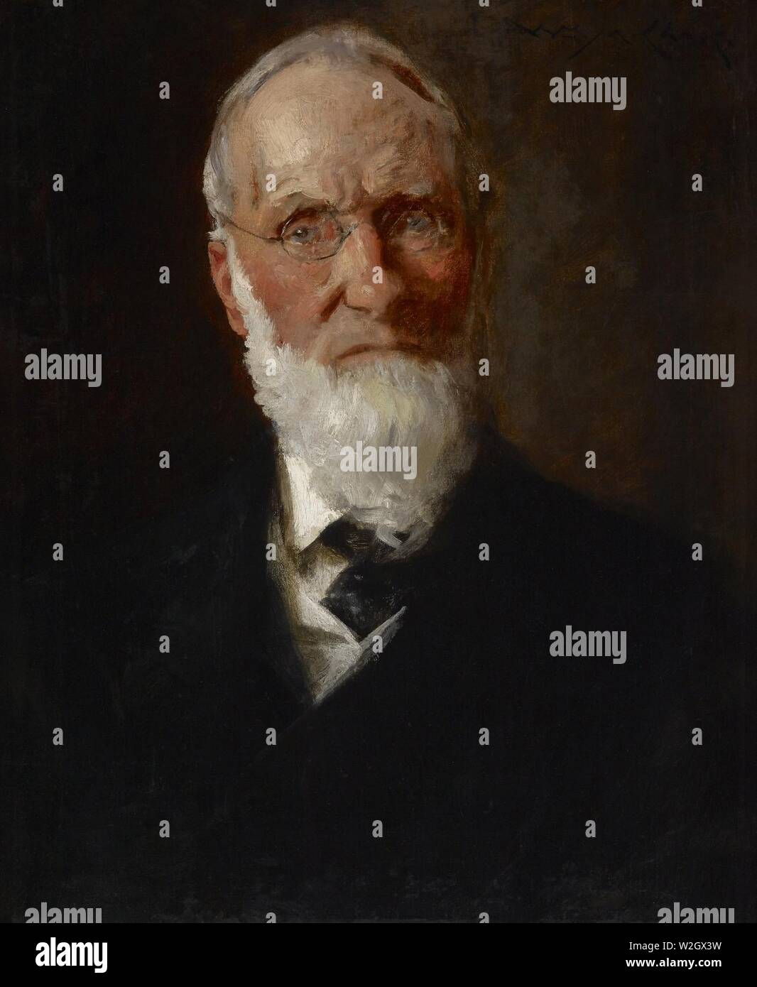 William Merritt Chase - Portrait of My Father (David Hester Chase) - 49.66 - Stock Photo
