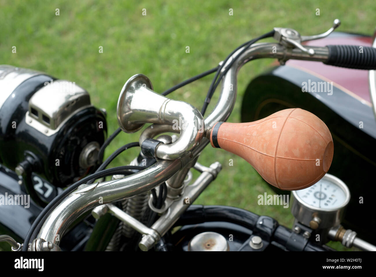 Vintage motorcycle horn deals