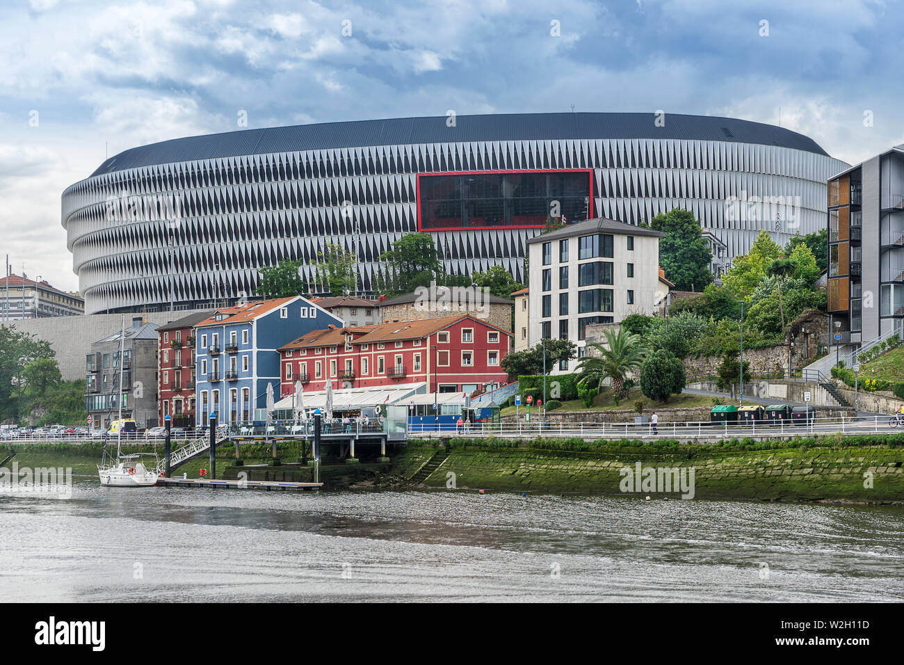 San Mames Stadium Home Of Athletic Bilbao Football Club Stock Photo Alamy