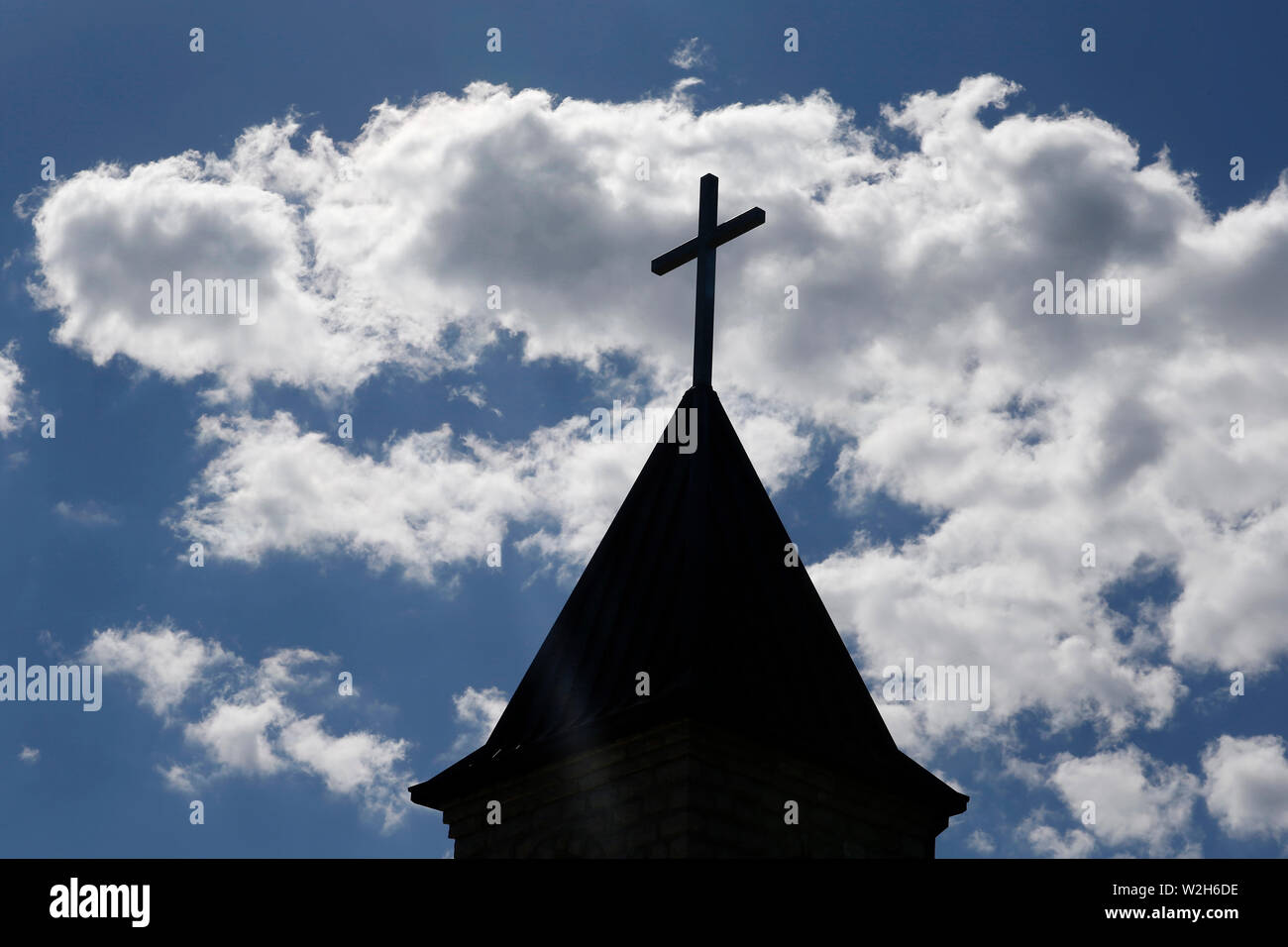 Catholic church near Gjakove in Kosovo Stock Photo - Alamy