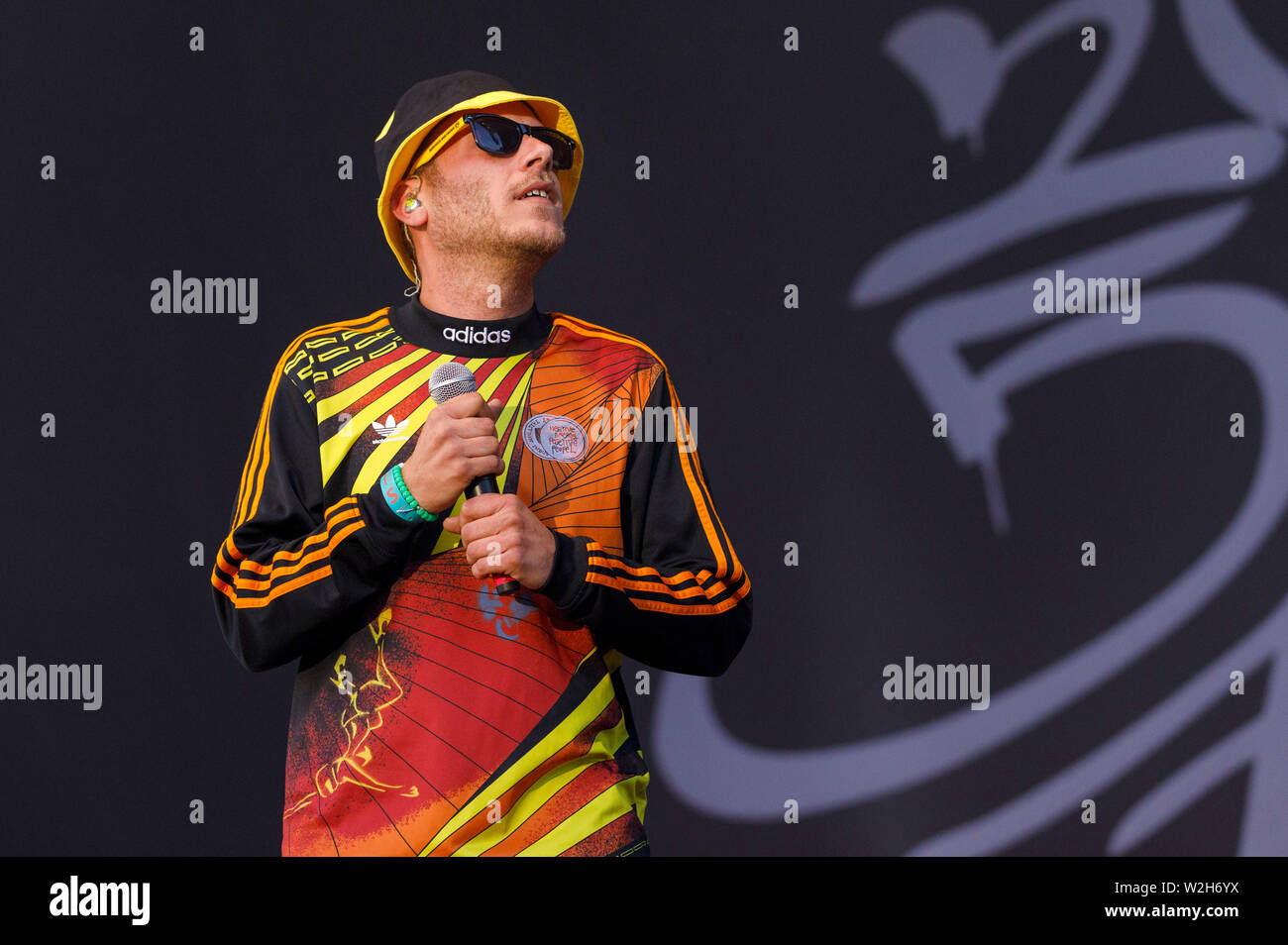 Cologne Deutschland 07th July 19 Mike Rohleder From The 257ers Live At Summerjam 19 At Fuhlinger See Koln 07 07 19 Usage Worldwide Credit Dpa Alamy Live News Stock Photo Alamy