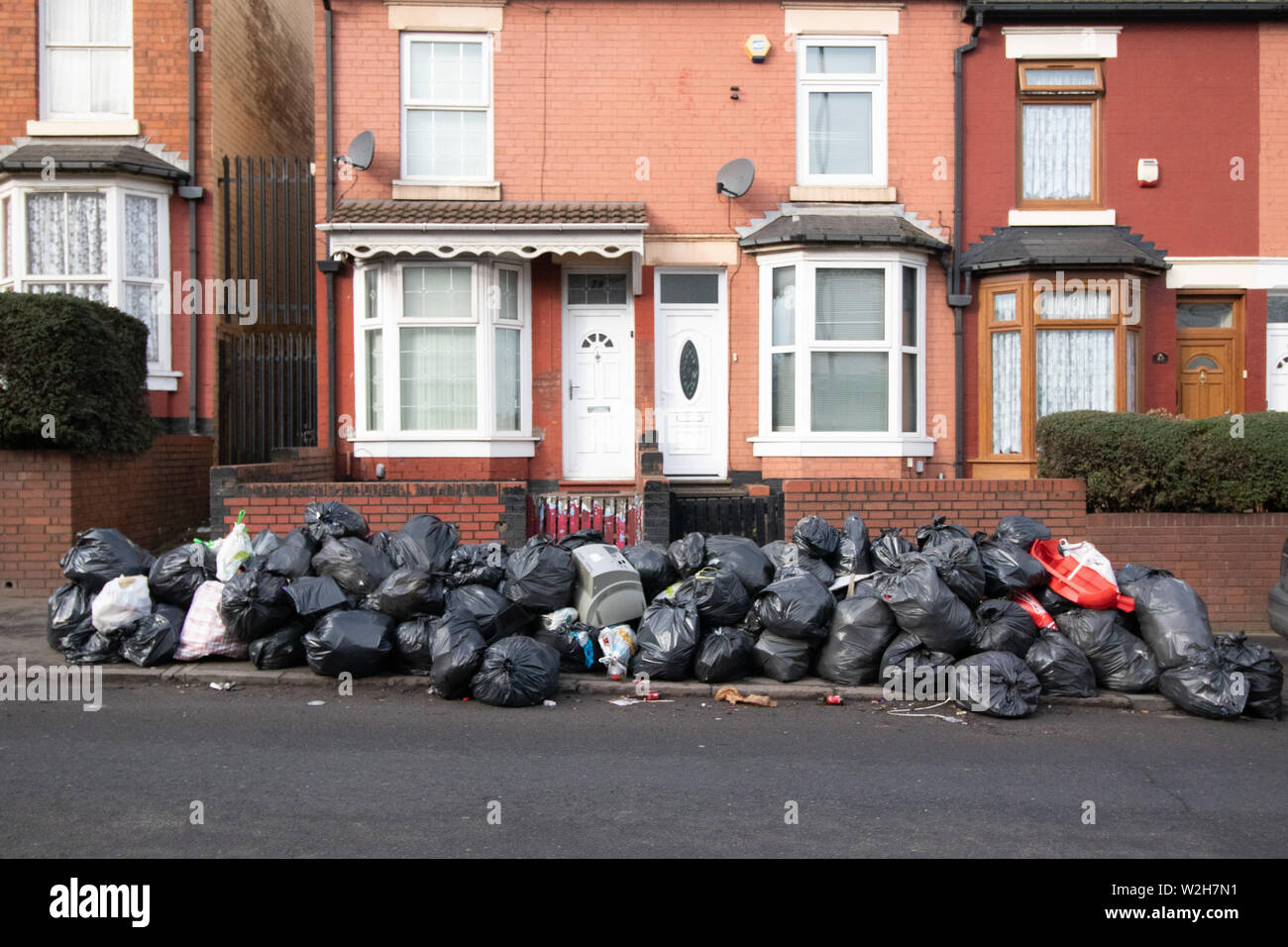 Birmingham bin strike hires stock photography and images Alamy