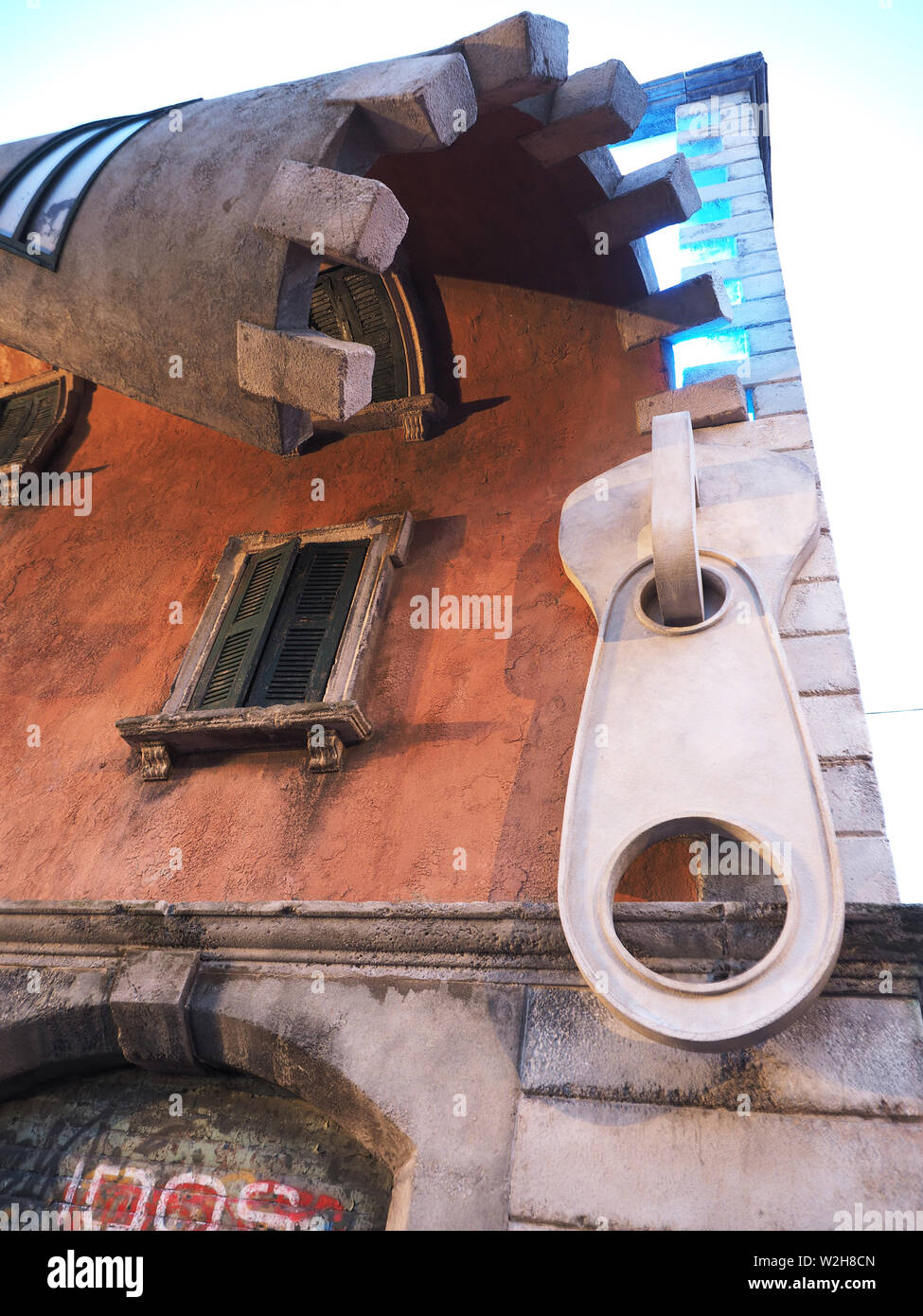 Europe,Italy,Lombardy, Milan, Design Week , designed by Alex Chinneck Stock Photo
