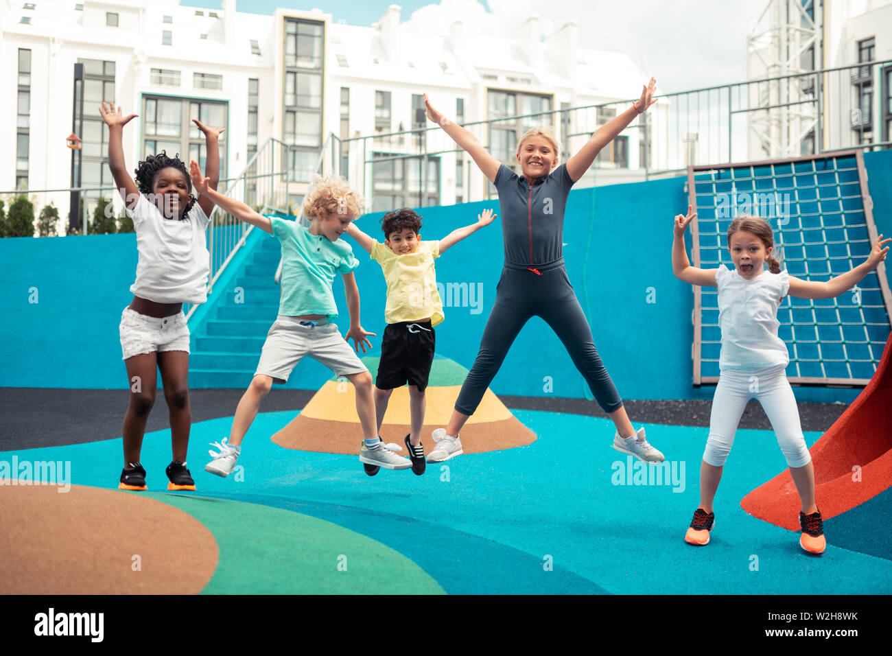 Jumping Up And Down Stock Photos & Jumping Up And Down Stock Images Alamy